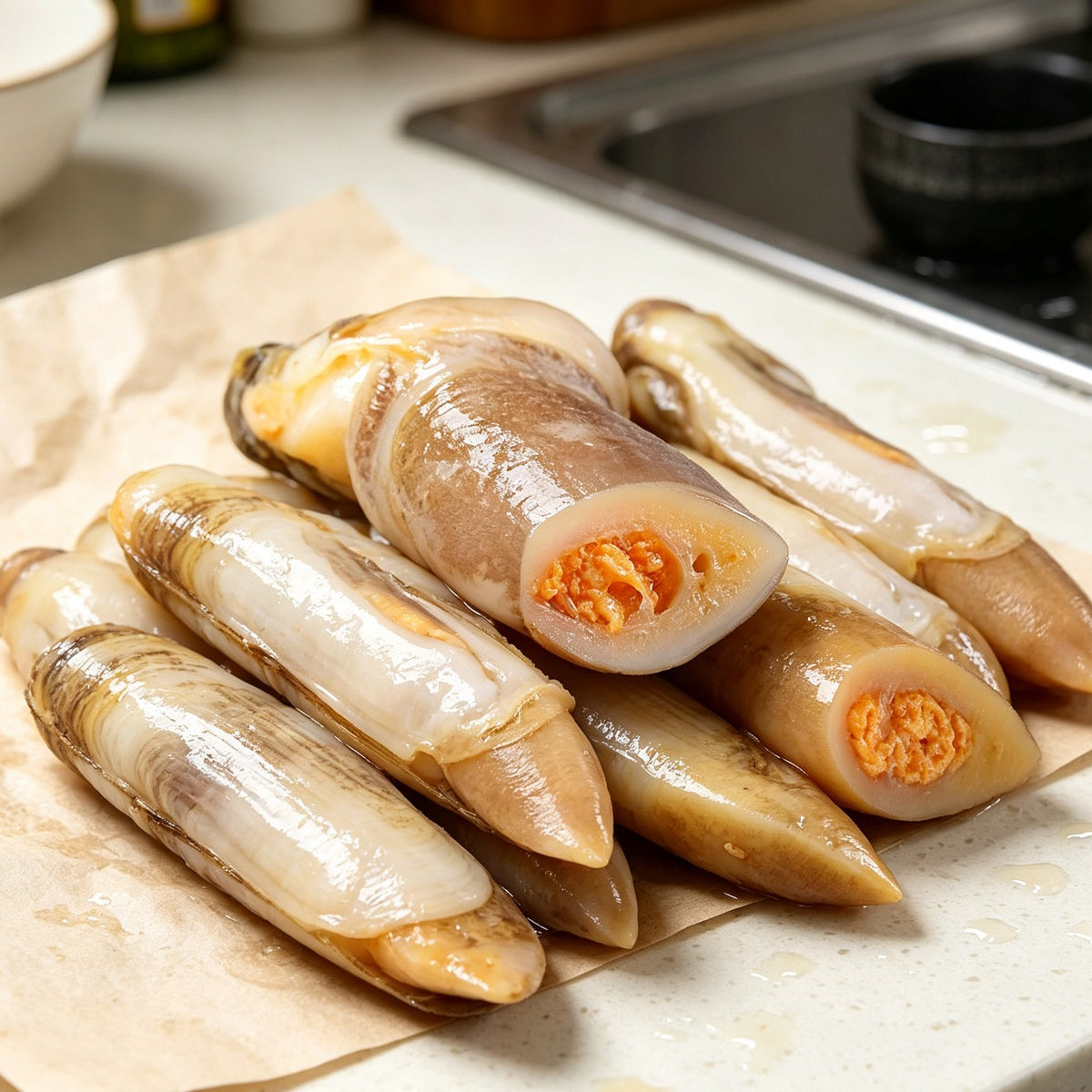 Fresh King Razor Clams