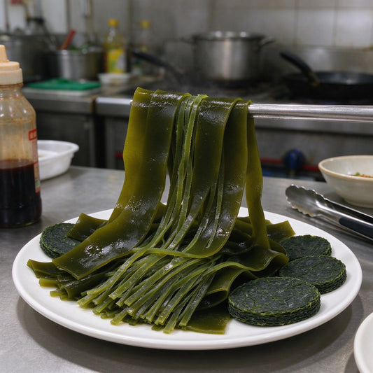 Fresh Kelp Sheets and Strips