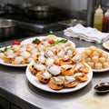 Half-Shell Scallops with Roe